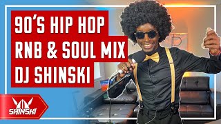 🔴 LIVE 80s 90s Old school Hip Hop, Soul, Funk, RnB Mix - Dj Shinski Friday Live Overdose Party