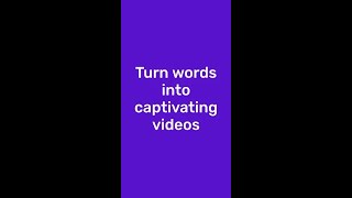 AI Text To Video Generator | Simplified