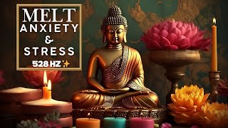 528 Hz Stress Reliever ✨ | Melt Anxiety, Negative Thoughts & Emotional Tension
