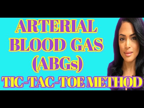ABGs (Arterial Blood Gas) Tic-Tac-Toe Method for Nursing | NCLEX