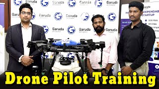 Garuda Aerospace got DGCA approvals for Type Certification, Drone Pilot Training Certificate Program