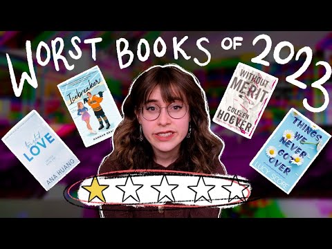 the worst books i read in 2023 🥴