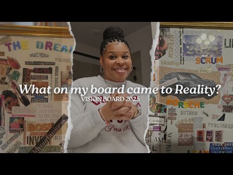 Vision Board 2025: Dream It, Build It: My Vision Board Journey to Reality