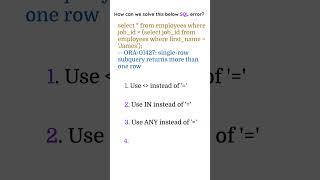 SQL Quiz 14 | Oracle SQL Quiz | SQL interview questions and answers