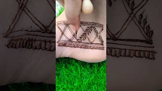 unique design mehendi tricks #uniquedesign #tricks #youtubeshorts