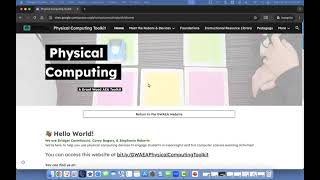 An Introduction to the GWAEA Physical Computing Toolkit
