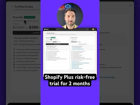 Crazy Offer: Shopify Plus Risk-Free 2-Month Trial 🤫 #shopify #shopifyplus #trial