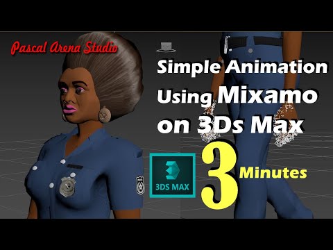How to Create a Simple Character Animation Using Adobe Mixamo on Autodesk 3Ds Max