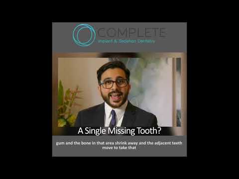 Have A Single Missing Tooth?