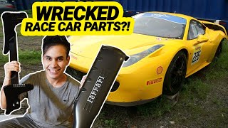 I SAVED $30,000 IN FERRARI PARTS FOR MY 458 RACE CAR BUILD!
