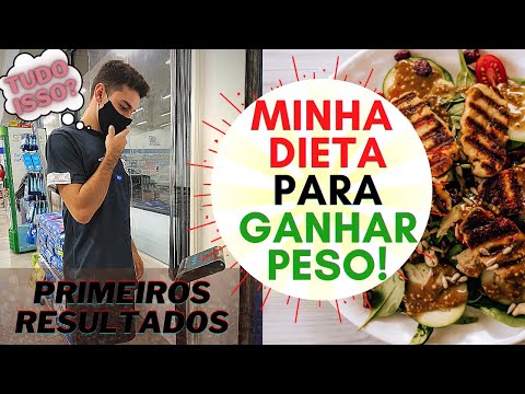 *DIETA ESTÁ DANDO RESULTADOS* COMEÇEI BEM, JÁ GANHEI PESO NOS PRIMEIROS 15 DIAS DE PROJETO