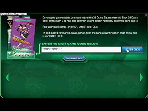 Top Secret: 5 39 Clues Cards In One Code