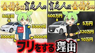 金持ちと貧乏人はなぜお互いに逆のフリをするのか【ずんだもん解説】