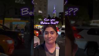 New York turned VIOLET 💜 #nyc #newyorkcity #dentalstudents #nyu #empirestate #newyorkstateofmind