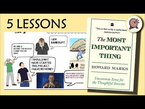 The Most Important Thing (By Howard Marks) | Best Investing Books To Read