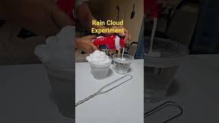 Rain Cloud Experiment.. #highlights