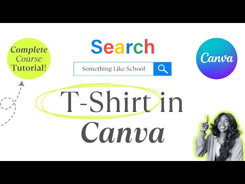 How to design a Tshirt in Canva | Canva for any age (Part 2)