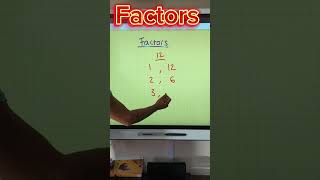 Factors GCSE #Maths #revision #card #10 #Foundation #higher #MATHEMATICS #number #algebra #geometry