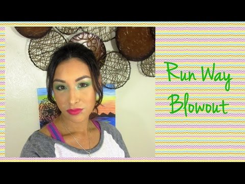 Green Run Way Blowout | Dramatic Look | Sami