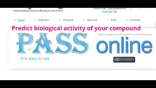 Predict biological activity (Target prediction) of your compound