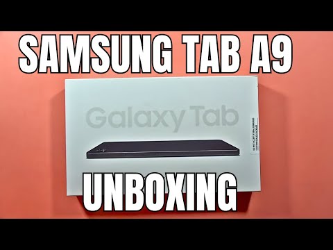Samsung Galaxy Tab A9: Unboxing #taba9
