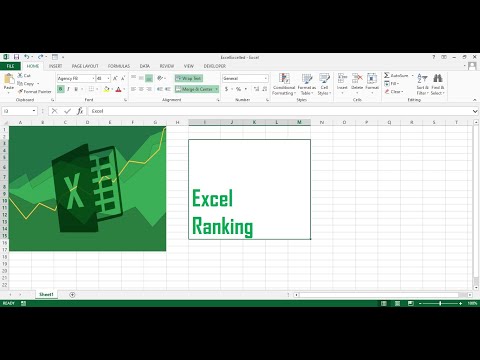 Ranking (Excel Tutorial) - explained in (Urdu/Hindi)