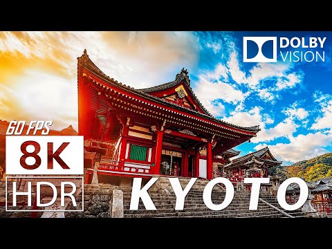 KYOTO: Mind Blowing HDR 8K 60 FPS - Dolby Vision (8K Video AI)