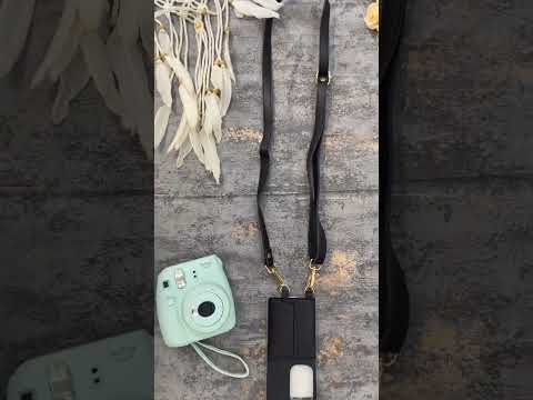 Black Elegance: Elevate Your Phone Style with a Sling