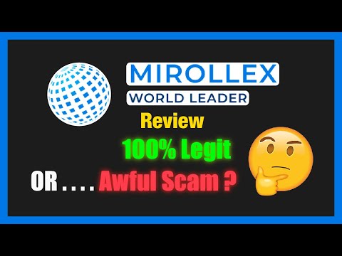 MIROLLEX   100% LEGIT OR AWFUL SCAM