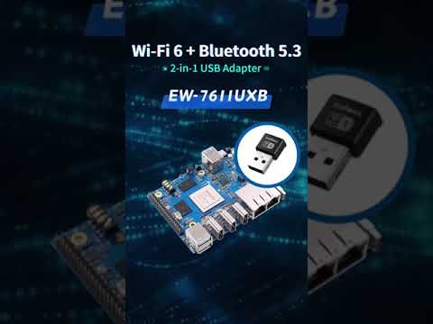 EW 7611UXB 2-in-1 Wi-Fi 6 + USB Bluetooth 5.3 Embedded Wireless Adapter, Successful Integration Case