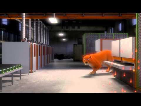 Cougartron Brand Animation