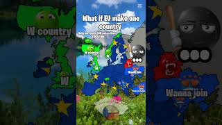 What if EU make one country #europe #globalmapper #mapper #mapping #mapology #geography #worldmap