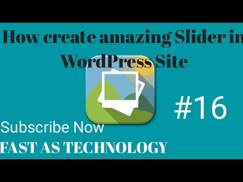 016-How Create Slider In Wordpress Site In Urdu/ Hindi