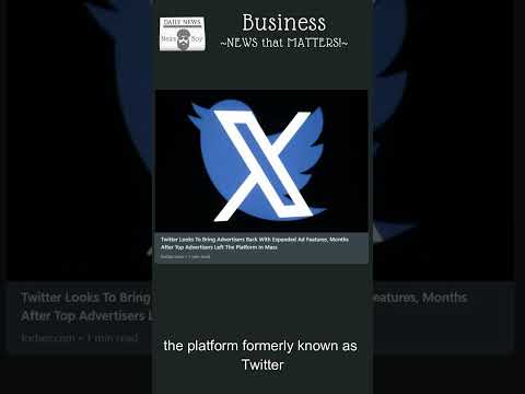 Twitter Looks To Bring Advertisers Back