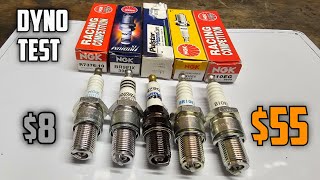 Do EXPENSIVE Spark Plugs Actually Make More Power?