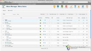 Change Frontend Layout - Joomla Nutshell 1.6 / 1.7 Tutorials Updated - 2.5