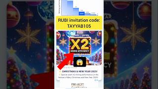 Rubi mining app | Rubi Network free mining | rubi invitation code