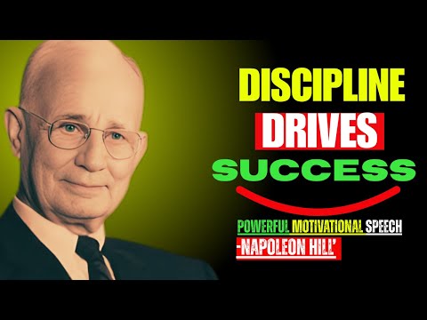 FORCE YOURSELF TO BE CONSISTENT | POWERFUL MOTIVATION SPEECH BY -NAPOLEON HILLS