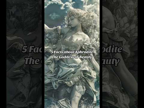 5 Facts about Aphrodite The Goddess of Beauty. #history #mythology #greek #youtubeshorts