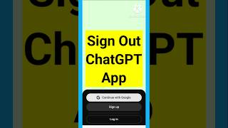 How to Sign out ChatGPT App | how to Logout Chatgpt Account