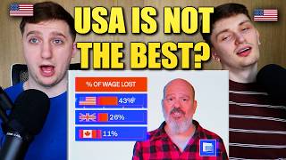 Americans React to Why America Sucks at Everything (David Cross)