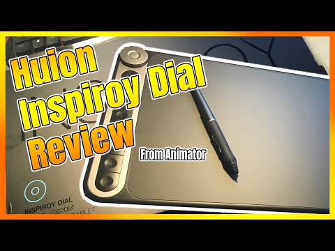 Pro Animator Review Huion Inspiroy Dial Q620M Drawing Tablet - Great Alternative Tablet For Wacom?