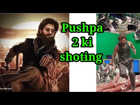 || pushpa 2 ki shooting kaise ho rahi he || pushpa 2 behind the scenes ||