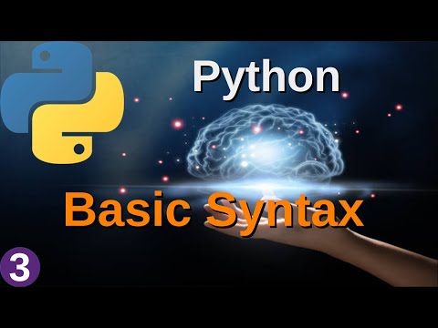 Python Basic Syntax  -   #3    - Programming With Joel