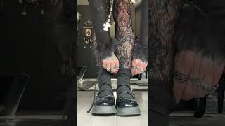 She does it so much better this was not easy 😅 #altfashion #fitcheck