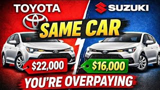 How Toyota and Suzuki Sell You THE SAME CAR… at Shockingly Different Prices