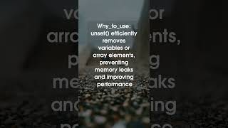 Why should you utilize #php unset() function for exception handling? unlock the power of #php