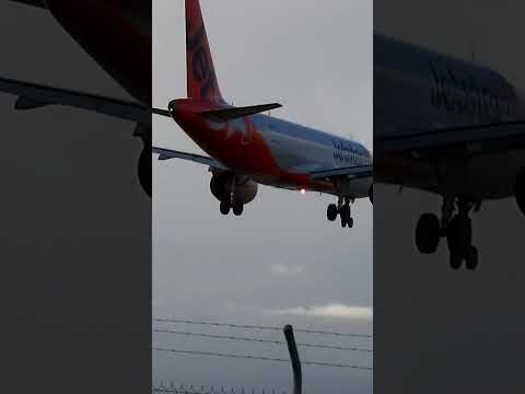 Jetstar A320 landing at OOL #shorts #aviation