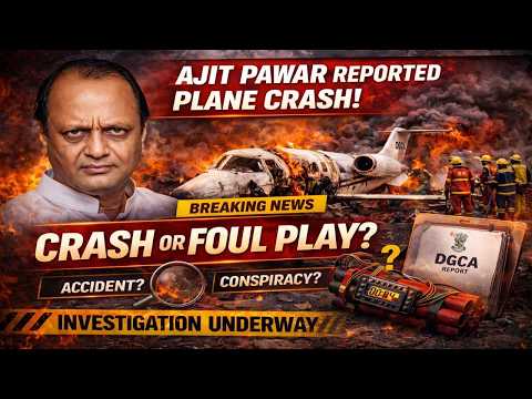 Ajit Pawar Plane Crash Explained in Kannada | What Went Wrong? | Kannada Samachar 🔥