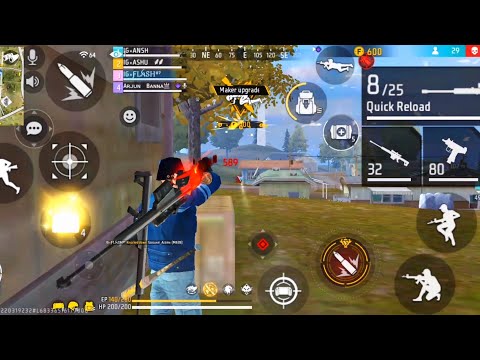 3 FINGER CLAW 🍁 SNIPER TOURNAMENT HIGHLIGHTS 🏆 FREE FIRE INDIA 🇮🇳 FT.BY FLASH FF🎮#6